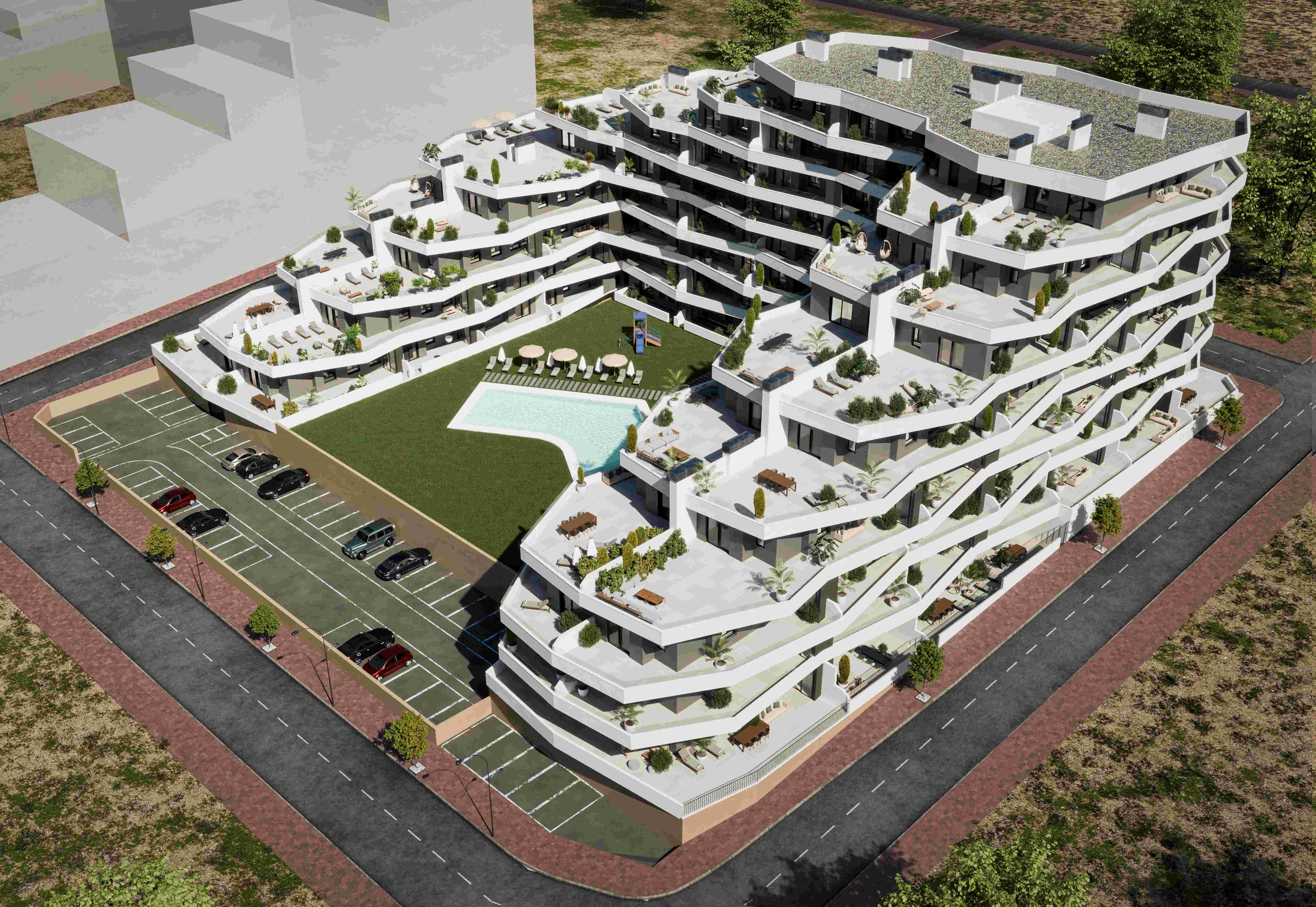 Prodej bytu 3+kk v osobním vlastnictví  66m2 San Miguel de Salinas