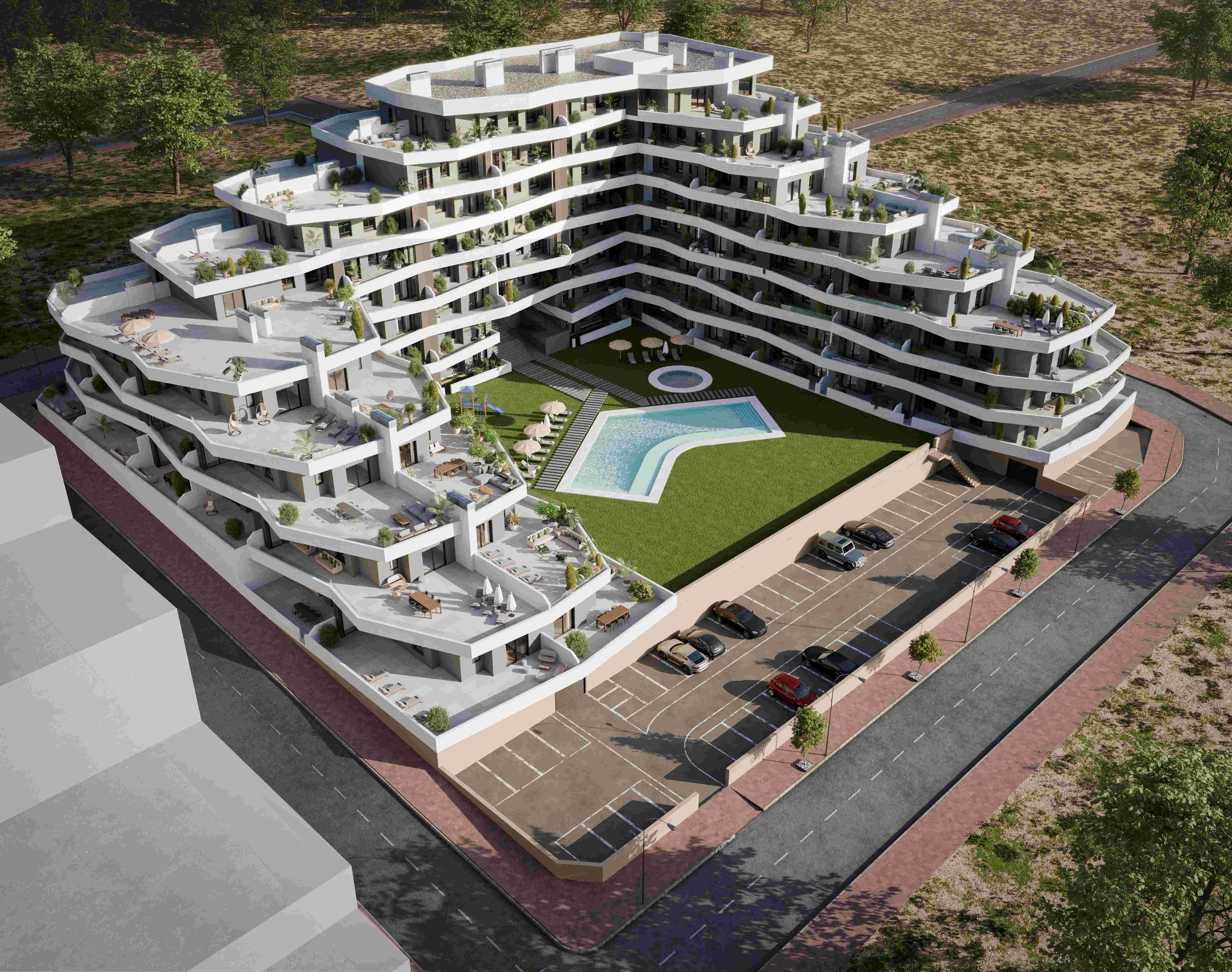Prodej bytu 3+kk v osobním vlastnictví  66m2 San Miguel de Salinas