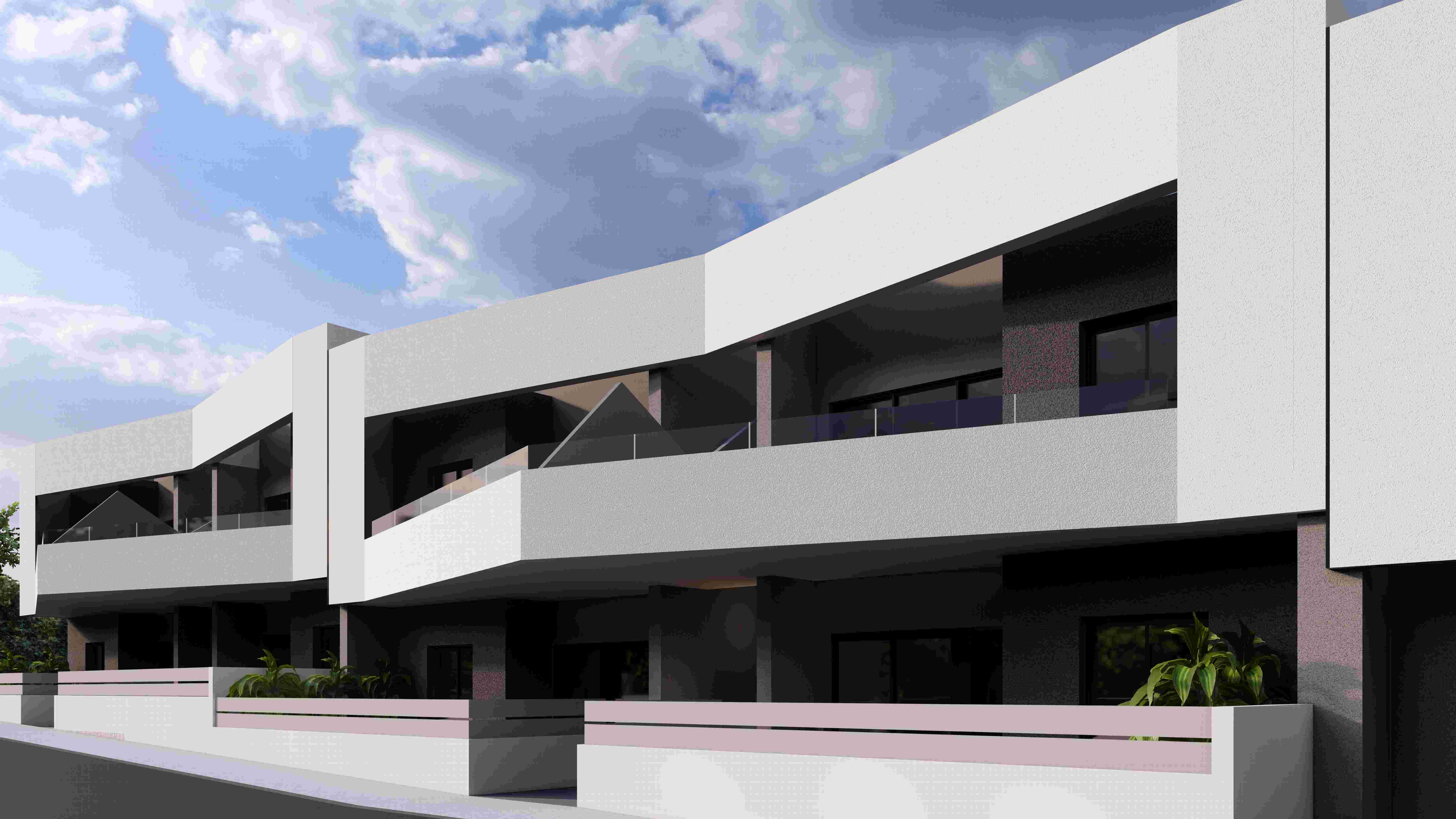 Moderní novostavba bungalovů v San Miguel de Salinas se 3 společnými bazény.